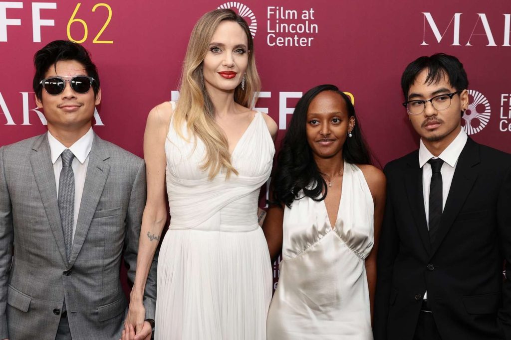Angelina Jolie attended the New York Film Festival premiere of her highly awaited feature film, Maria.